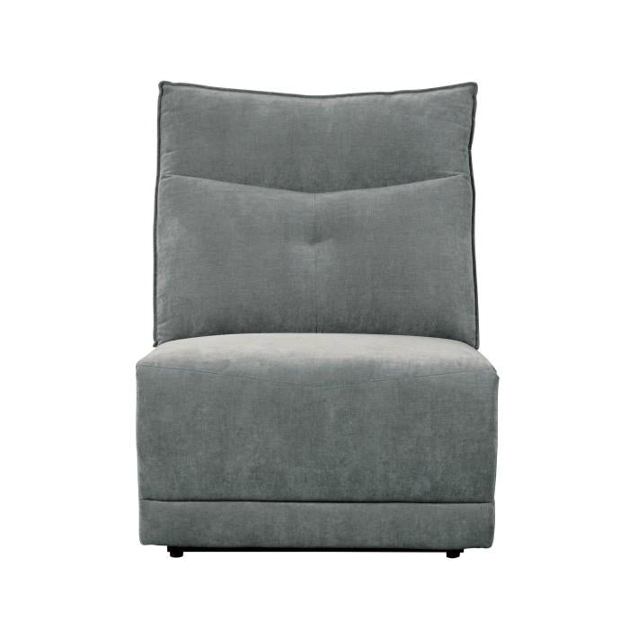 Homelegance Furniture Tesoro Armless Chair in Dark Gray 9509DG-AC - Premium Chair from Homelegance (Titan Warehouse) - Just $329.55! Shop now at Furniture Wholesale Plus  We are the best furniture store in Nashville, Hendersonville, Goodlettsville, Madison, Antioch, Mount Juliet, Lebanon, Gallatin, Springfield, Murfreesboro, Franklin, Brentwood