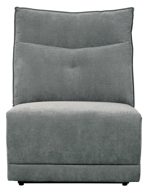 Homelegance Furniture Tesoro Armless Reclining Chair in Dark Gray 9509DG-AR - Premium Chair from Homelegance (Titan Warehouse) - Just $386.10! Shop now at Furniture Wholesale Plus  We are the best furniture store in Nashville, Hendersonville, Goodlettsville, Madison, Antioch, Mount Juliet, Lebanon, Gallatin, Springfield, Murfreesboro, Franklin, Brentwood