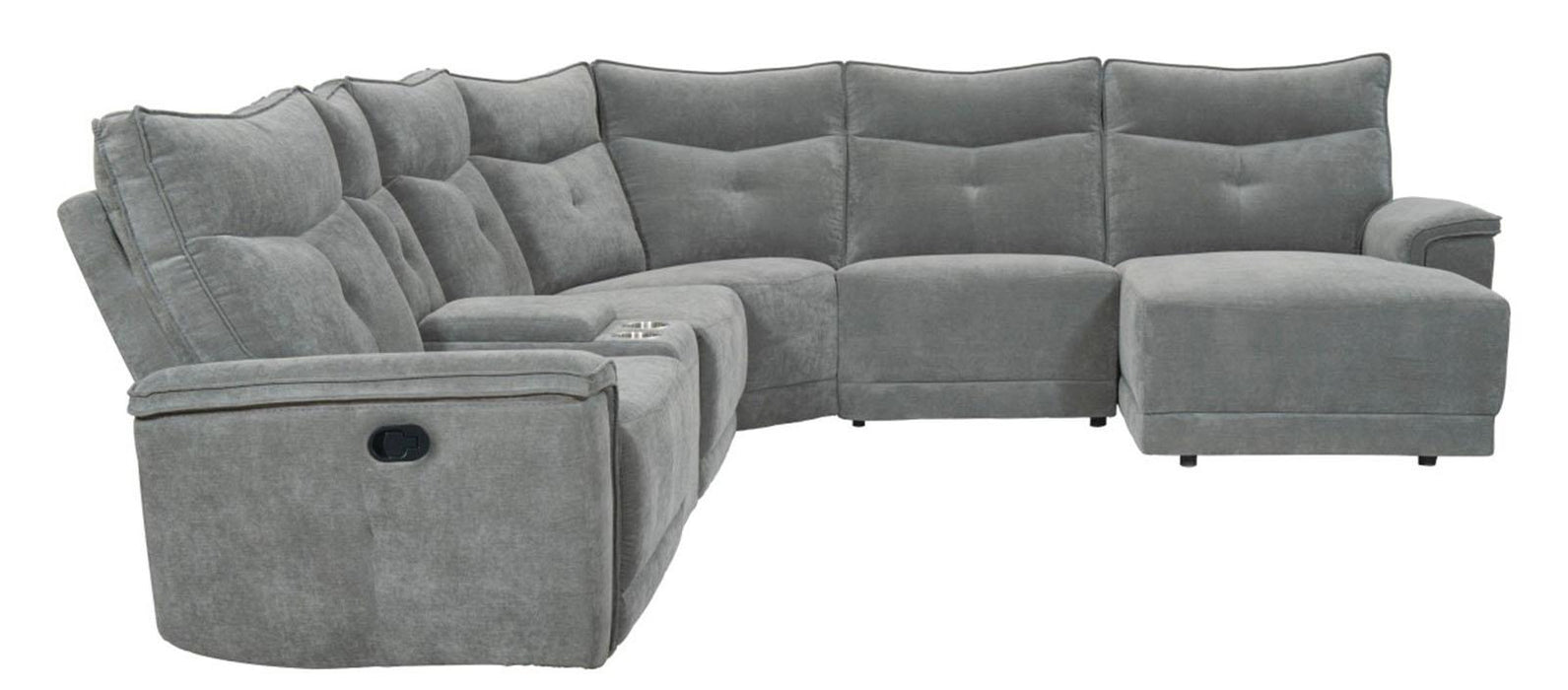 Homelegance Furniture Tesoro Armless Chair in Dark Gray 9509DG-AC - Premium Chair from Homelegance (Titan Warehouse) - Just $329.55! Shop now at Furniture Wholesale Plus  We are the best furniture store in Nashville, Hendersonville, Goodlettsville, Madison, Antioch, Mount Juliet, Lebanon, Gallatin, Springfield, Murfreesboro, Franklin, Brentwood