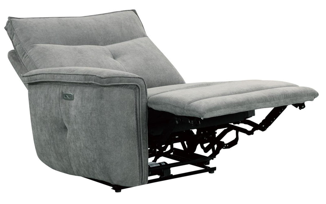 Homelegance Furniture Tesoro Power Left Side Reclining Chair in Dark Gray 9509DG-LRPWH - Premium Chair from Homelegance (Titan Warehouse) - Just $690.30! Shop now at Furniture Wholesale Plus  We are the best furniture store in Nashville, Hendersonville, Goodlettsville, Madison, Antioch, Mount Juliet, Lebanon, Gallatin, Springfield, Murfreesboro, Franklin, Brentwood