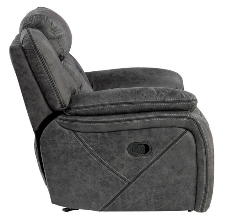 Homelegance Furniture Madrona Hill Glider Reclining Chair in Gray 9989GY-1 - Premium Glider from Homelegance (Titan Warehouse) - Just $583.05! Shop now at Furniture Wholesale Plus  We are the best furniture store in Nashville, Hendersonville, Goodlettsville, Madison, Antioch, Mount Juliet, Lebanon, Gallatin, Springfield, Murfreesboro, Franklin, Brentwood