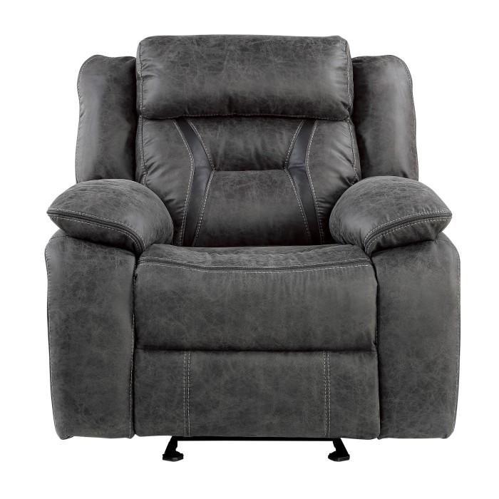 Homelegance Furniture Madrona Hill Glider Reclining Chair in Gray 9989GY-1 - Premium Glider from Homelegance (Titan Warehouse) - Just $583.05! Shop now at Furniture Wholesale Plus  We are the best furniture store in Nashville, Hendersonville, Goodlettsville, Madison, Antioch, Mount Juliet, Lebanon, Gallatin, Springfield, Murfreesboro, Franklin, Brentwood