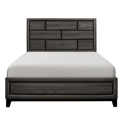 Homelegance Davi Queen Panel Bed in Gray 1645-1* - Premium Bed from Homelegance (Titan Warehouse) - Just $271.05! Shop now at Furniture Wholesale Plus  We are the best furniture store in Nashville, Hendersonville, Goodlettsville, Madison, Antioch, Mount Juliet, Lebanon, Gallatin, Springfield, Murfreesboro, Franklin, Brentwood