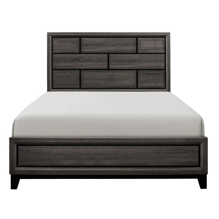 Homelegance Davi Full Panel Bed in Gray 1645F-1* - Premium Bed from Homelegance (Titan Warehouse) - Just $271.05! Shop now at Furniture Wholesale Plus  We are the best furniture store in Nashville, Hendersonville, Goodlettsville, Madison, Antioch, Mount Juliet, Lebanon, Gallatin, Springfield, Murfreesboro, Franklin, Brentwood