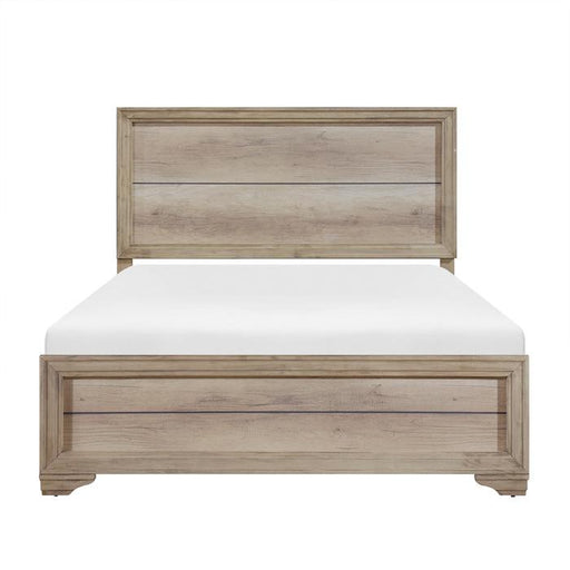 Homelegance Lonan King Panel Bed in Natural 1955K-1EK* - Premium Bed from Homelegance (Titan Warehouse) - Just $341.25! Shop now at Furniture Wholesale Plus  We are the best furniture store in Nashville, Hendersonville, Goodlettsville, Madison, Antioch, Mount Juliet, Lebanon, Gallatin, Springfield, Murfreesboro, Franklin, Brentwood