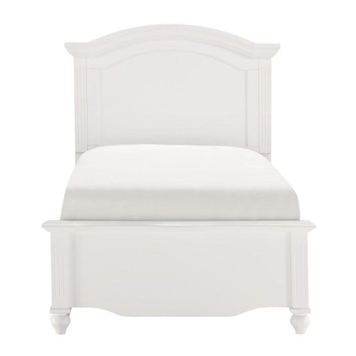 Homelegance Meghan Full Panel Bed in White 2058WHF-1* - Premium Bed from Homelegance (Titan Warehouse) - Just $429! Shop now at Furniture Wholesale Plus  We are the best furniture store in Nashville, Hendersonville, Goodlettsville, Madison, Antioch, Mount Juliet, Lebanon, Gallatin, Springfield, Murfreesboro, Franklin, Brentwood