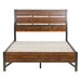 Homelegance Holverson King Platform Bed in Rustic Brown & Gunmetal 1715K-1EK* - Premium Bed from Homelegance (Titan Warehouse) - Just $848.25! Shop now at Furniture Wholesale Plus  We are the best furniture store in Nashville, Hendersonville, Goodlettsville, Madison, Antioch, Mount Juliet, Lebanon, Gallatin, Springfield, Murfreesboro, Franklin, Brentwood