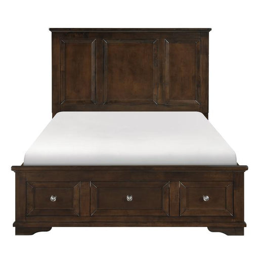 Homelegance Eunice King Platform Bed with Footboard Storage in Espresso 1844KDC-1EK* - Premium Bed from Homelegance (Titan Warehouse) - Just $1092! Shop now at Furniture Wholesale Plus  We are the best furniture store in Nashville, Hendersonville, Goodlettsville, Madison, Antioch, Mount Juliet, Lebanon, Gallatin, Springfield, Murfreesboro, Franklin, Brentwood