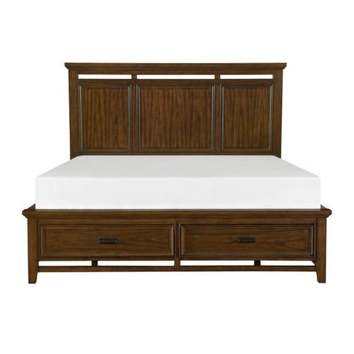 Homelegance Frazier King Upholstered Storage Platform Bed in Dark Cherry 1649K-1EK* - Premium Bed from Homelegance (Titan Warehouse) - Just $1460.55! Shop now at Furniture Wholesale Plus  We are the best furniture store in Nashville, Hendersonville, Goodlettsville, Madison, Antioch, Mount Juliet, Lebanon, Gallatin, Springfield, Murfreesboro, Franklin, Brentwood