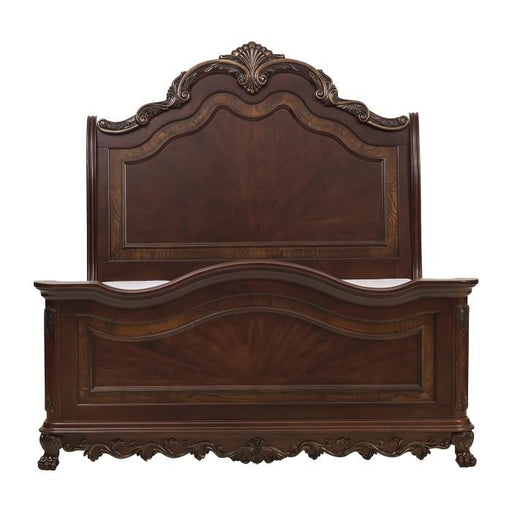 Homelegance Deryn Park Queen Sleigh Bed in Cherry 2243SL-1 - Premium Bed from Homelegance (Titan Warehouse) - Just $1090.05! Shop now at Furniture Wholesale Plus  We are the best furniture store in Nashville, Hendersonville, Goodlettsville, Madison, Antioch, Mount Juliet, Lebanon, Gallatin, Springfield, Murfreesboro, Franklin, Brentwood