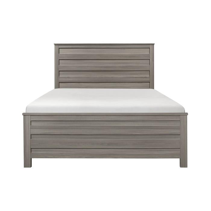 Homelegance Waldorf King Panel Bed in Dark Gray 1902K-1EK* - Premium Bed from Homelegance (Titan Warehouse) - Just $446.55! Shop now at Furniture Wholesale Plus  We are the best furniture store in Nashville, Hendersonville, Goodlettsville, Madison, Antioch, Mount Juliet, Lebanon, Gallatin, Springfield, Murfreesboro, Franklin, Brentwood