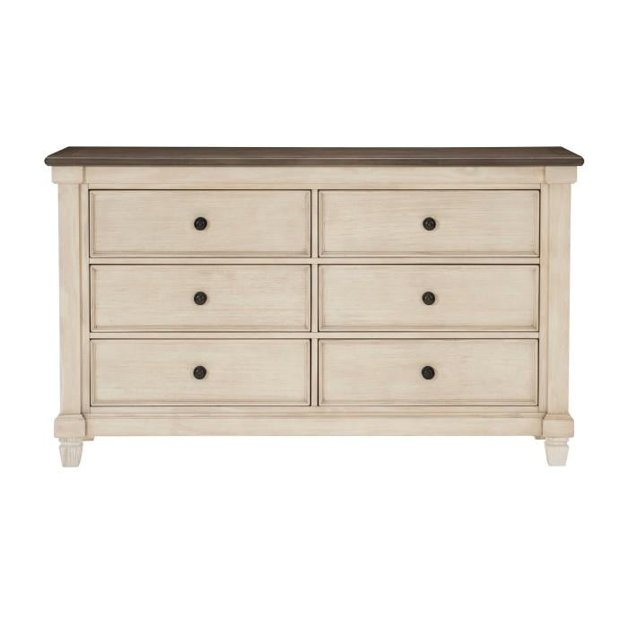 Homelegance Weaver Dresser in Two Tone 1626-5 - Premium Dresser from Homelegance (Titan Warehouse) - Just $661.05! Shop now at Furniture Wholesale Plus  We are the best furniture store in Nashville, Hendersonville, Goodlettsville, Madison, Antioch, Mount Juliet, Lebanon, Gallatin, Springfield, Murfreesboro, Franklin, Brentwood