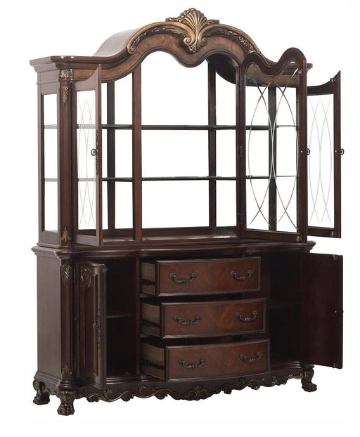 Deryn Park Buffet and Hutch in Dark Cherry 2243-50* - Premium Buffet from Homelegance (Titan Warehouse) - Just $2201.55! Shop now at Furniture Wholesale Plus  We are the best furniture store in Nashville, Hendersonville, Goodlettsville, Madison, Antioch, Mount Juliet, Lebanon, Gallatin, Springfield, Murfreesboro, Franklin, Brentwood