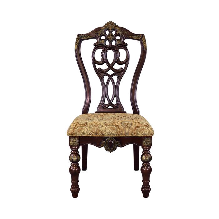 Catalonia Side Chair in Cherry (Set of 2) 1824S - Premium Dining Chair from Homelegance (Titan Warehouse) - Just $214.50! Shop now at Furniture Wholesale Plus  We are the best furniture store in Nashville, Hendersonville, Goodlettsville, Madison, Antioch, Mount Juliet, Lebanon, Gallatin, Springfield, Murfreesboro, Franklin, Brentwood