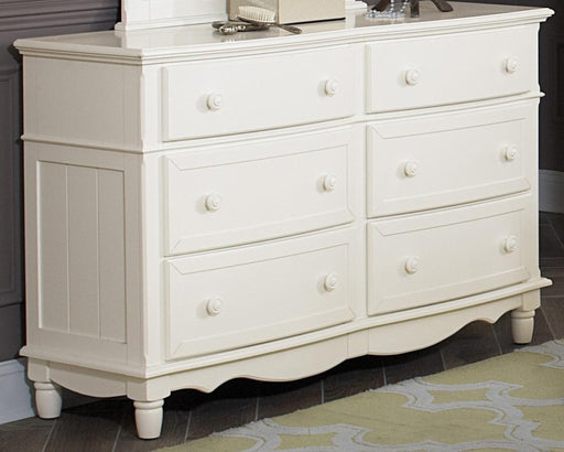 Clementine 6 Drawer Dresser in White B1799-5 - Premium Dresser from Homelegance (Titan Warehouse) - Just $598.65! Shop now at Furniture Wholesale Plus  We are the best furniture store in Nashville, Hendersonville, Goodlettsville, Madison, Antioch, Mount Juliet, Lebanon, Gallatin, Springfield, Murfreesboro, Franklin, Brentwood