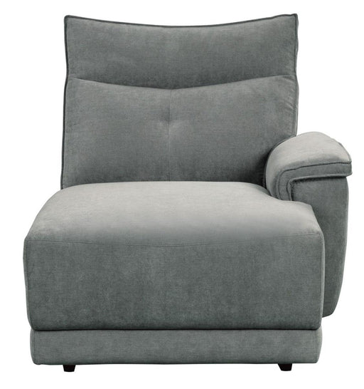 Tesoro Right Side Chaise in Dark Gray 9509DG-5R - Premium Chaise from Homelegance (Titan Warehouse) - Just $760.50! Shop now at Furniture Wholesale Plus  We are the best furniture store in Nashville, Hendersonville, Goodlettsville, Madison, Antioch, Mount Juliet, Lebanon, Gallatin, Springfield, Murfreesboro, Franklin, Brentwood