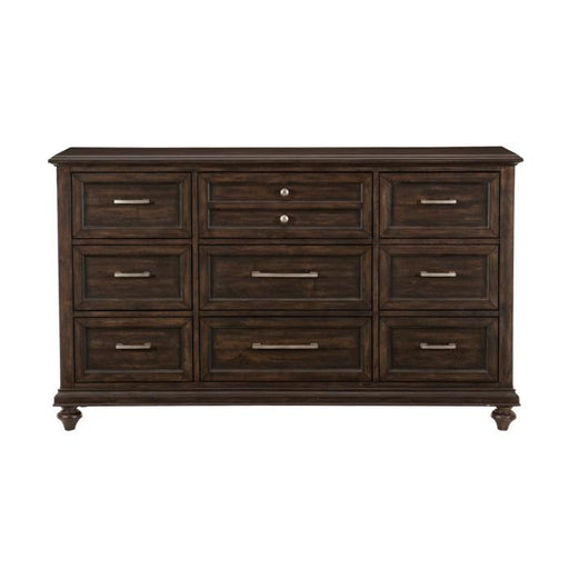 Cardona Dresser in Driftwood Charcoal 1689-5 - Premium Dresser from Homelegance (Titan Warehouse) - Just $867.75! Shop now at Furniture Wholesale Plus  We are the best furniture store in Nashville, Hendersonville, Goodlettsville, Madison, Antioch, Mount Juliet, Lebanon, Gallatin, Springfield, Murfreesboro, Franklin, Brentwood