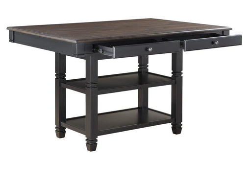 Baywater Counter Height Table in Natural and Black 5705BK-36 - Premium Table from Homelegance (Titan Warehouse) - Just $524.55! Shop now at Furniture Wholesale Plus  We are the best furniture store in Nashville, Hendersonville, Goodlettsville, Madison, Antioch, Mount Juliet, Lebanon, Gallatin, Springfield, Murfreesboro, Franklin, Brentwood