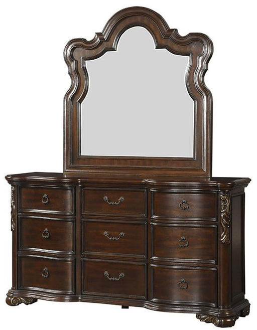 Royal Highlands 9 Drawer Dresser in Rich Cherry 1603-5 - Premium Dresser from Homelegance (Titan Warehouse) - Just $936! Shop now at Furniture Wholesale Plus  We are the best furniture store in Nashville, Hendersonville, Goodlettsville, Madison, Antioch, Mount Juliet, Lebanon, Gallatin, Springfield, Murfreesboro, Franklin, Brentwood