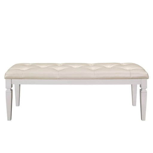 Allura Bed Bench in White 1916W-FBH - Premium Bench from Homelegance (Titan Warehouse) - Just $181.35! Shop now at Furniture Wholesale Plus  We are the best furniture store in Nashville, Hendersonville, Goodlettsville, Madison, Antioch, Mount Juliet, Lebanon, Gallatin, Springfield, Murfreesboro, Franklin, Brentwood