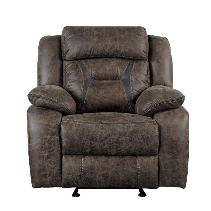 Madrona Glider Reclining Chair in Dark Brown 9989DB-1 - Premium Recliner from Homelegance (Titan Warehouse) - Just $583.05! Shop now at Furniture Wholesale Plus  We are the best furniture store in Nashville, Hendersonville, Goodlettsville, Madison, Antioch, Mount Juliet, Lebanon, Gallatin, Springfield, Murfreesboro, Franklin, Brentwood