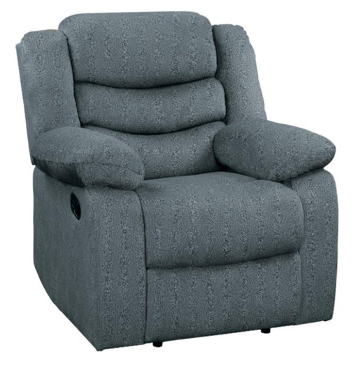 Discus Double Reclining Chair in Gray 9526GY-1 - Premium Chair from Homelegance (Titan Warehouse) - Just $388.05! Shop now at Furniture Wholesale Plus  We are the best furniture store in Nashville, Hendersonville, Goodlettsville, Madison, Antioch, Mount Juliet, Lebanon, Gallatin, Springfield, Murfreesboro, Franklin, Brentwood