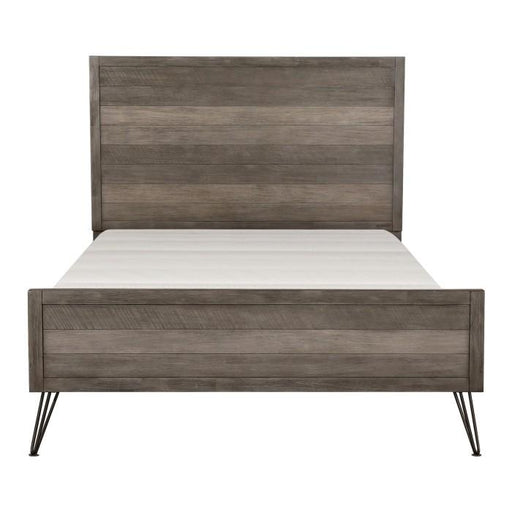 Urbanite Queen Panel Bed in Tri-tone Gray 1604-1* - Premium Bed from Homelegance (Titan Warehouse) - Just $563.55! Shop now at Furniture Wholesale Plus  We are the best furniture store in Nashville, Hendersonville, Goodlettsville, Madison, Antioch, Mount Juliet, Lebanon, Gallatin, Springfield, Murfreesboro, Franklin, Brentwood