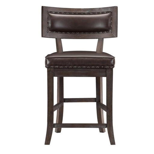 Oxton Counter Hight Chair in Dark Cherry (Set of 2) - Premium Dining Chair from Homelegance (Titan Warehouse) - Just $138.45! Shop now at Furniture Wholesale Plus  We are the best furniture store in Nashville, Hendersonville, Goodlettsville, Madison, Antioch, Mount Juliet, Lebanon, Gallatin, Springfield, Murfreesboro, Franklin, Brentwood