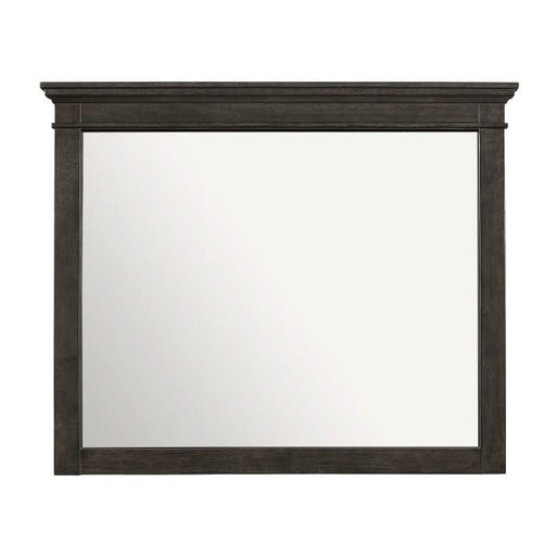 Blaire Farm Mirror in Saddle Brown Wood 1675-6 - Premium Mirror from Homelegance (Titan Warehouse) - Just $85.80! Shop now at Furniture Wholesale Plus  We are the best furniture store in Nashville, Hendersonville, Goodlettsville, Madison, Antioch, Mount Juliet, Lebanon, Gallatin, Springfield, Murfreesboro, Franklin, Brentwood