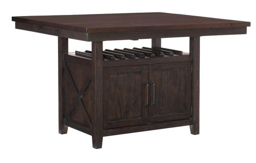 Oxton Counter Height Table in Dark Cherry 5655-36* - Premium Dining Table from Homelegance (Titan Warehouse) - Just $789.75! Shop now at Furniture Wholesale Plus  We are the best furniture store in Nashville, Hendersonville, Goodlettsville, Madison, Antioch, Mount Juliet, Lebanon, Gallatin, Springfield, Murfreesboro, Franklin, Brentwood