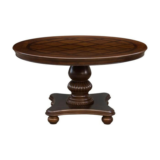 Lordsburg Round Dining Table in Brown Cherry 5473-54* - Premium Dining Table from Homelegance (Titan Warehouse) - Just $446.55! Shop now at Furniture Wholesale Plus  We are the best furniture store in Nashville, Hendersonville, Goodlettsville, Madison, Antioch, Mount Juliet, Lebanon, Gallatin, Springfield, Murfreesboro, Franklin, Brentwood