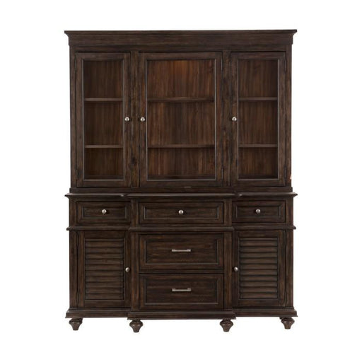 Cardano Buffet & Hutch in Charcoal 1689-50* - Premium Hutch from Homelegance (Titan Warehouse) - Just $1686.75! Shop now at Furniture Wholesale Plus  We are the best furniture store in Nashville, Hendersonville, Goodlettsville, Madison, Antioch, Mount Juliet, Lebanon, Gallatin, Springfield, Murfreesboro, Franklin, Brentwood