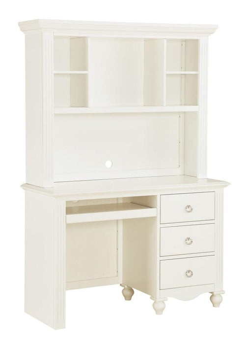 Meghan Writing Hutch/ Desk Set in White 2058WH-14* - Premium Other Items from Homelegance (Titan Warehouse) - Just $973.05! Shop now at Furniture Wholesale Plus  We are the best furniture store in Nashville, Hendersonville, Goodlettsville, Madison, Antioch, Mount Juliet, Lebanon, Gallatin, Springfield, Murfreesboro, Franklin, Brentwood