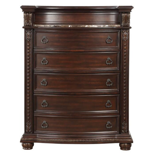 Cavalier Chest in Dark Cherry 1757-9 - Premium Chest from Homelegance (Titan Warehouse) - Just $819! Shop now at Furniture Wholesale Plus  We are the best furniture store in Nashville, Hendersonville, Goodlettsville, Madison, Antioch, Mount Juliet, Lebanon, Gallatin, Springfield, Murfreesboro, Franklin, Brentwood