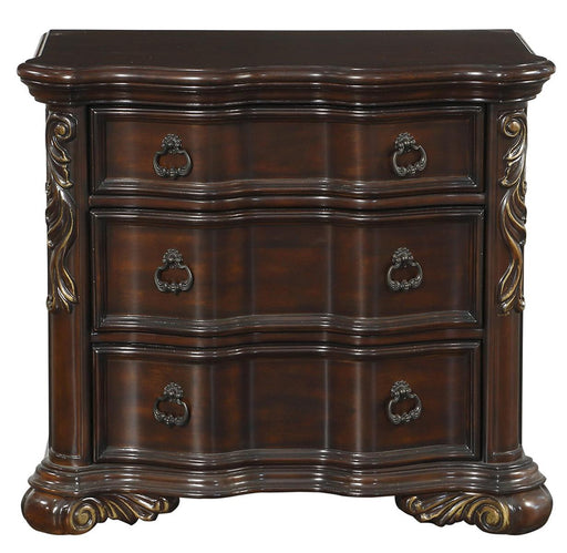 Royal Highlands 3 Drawer Nightstand in Rich Cherry 1603-4 - Premium Nightstand from Homelegance (Titan Warehouse) - Just $438.75! Shop now at Furniture Wholesale Plus  We are the best furniture store in Nashville, Hendersonville, Goodlettsville, Madison, Antioch, Mount Juliet, Lebanon, Gallatin, Springfield, Murfreesboro, Franklin, Brentwood