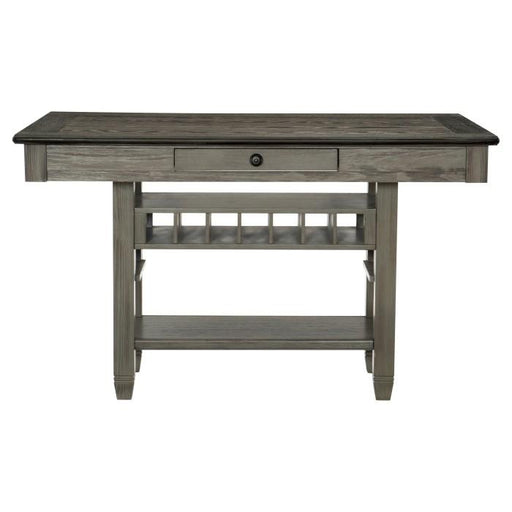 Granby Counter Height Dining Table in Coffee and Antique Gray 5627GY-36* - Premium Dining Table from Homelegance (Titan Warehouse) - Just $524.55! Shop now at Furniture Wholesale Plus  We are the best furniture store in Nashville, Hendersonville, Goodlettsville, Madison, Antioch, Mount Juliet, Lebanon, Gallatin, Springfield, Murfreesboro, Franklin, Brentwood