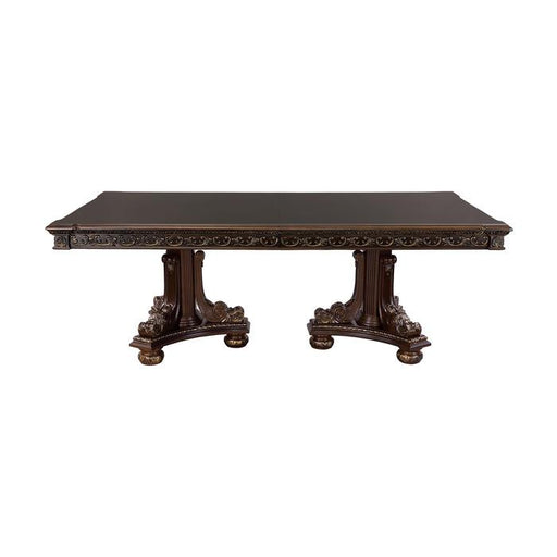 Catalonia Rectangular Pedestal Dining Table in Cherry 1824-112 - Premium Dining Table from Homelegance (Titan Warehouse) - Just $1246.05! Shop now at Furniture Wholesale Plus  We are the best furniture store in Nashville, Hendersonville, Goodlettsville, Madison, Antioch, Mount Juliet, Lebanon, Gallatin, Springfield, Murfreesboro, Franklin, Brentwood