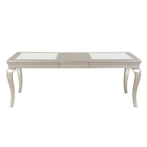 Crawford Dining Table in Silver 5546-84 - Premium Dining Table from Homelegance (Titan Warehouse) - Just $614.25! Shop now at Furniture Wholesale Plus  We are the best furniture store in Nashville, Hendersonville, Goodlettsville, Madison, Antioch, Mount Juliet, Lebanon, Gallatin, Springfield, Murfreesboro, Franklin, Brentwood