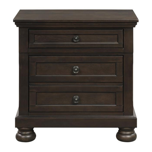 Begonia Nightstand in Gray 1718GY-4 - Premium Nightstand from Homelegance (Titan Warehouse) - Just $251.55! Shop now at Furniture Wholesale Plus  We are the best furniture store in Nashville, Hendersonville, Goodlettsville, Madison, Antioch, Mount Juliet, Lebanon, Gallatin, Springfield, Murfreesboro, Franklin, Brentwood