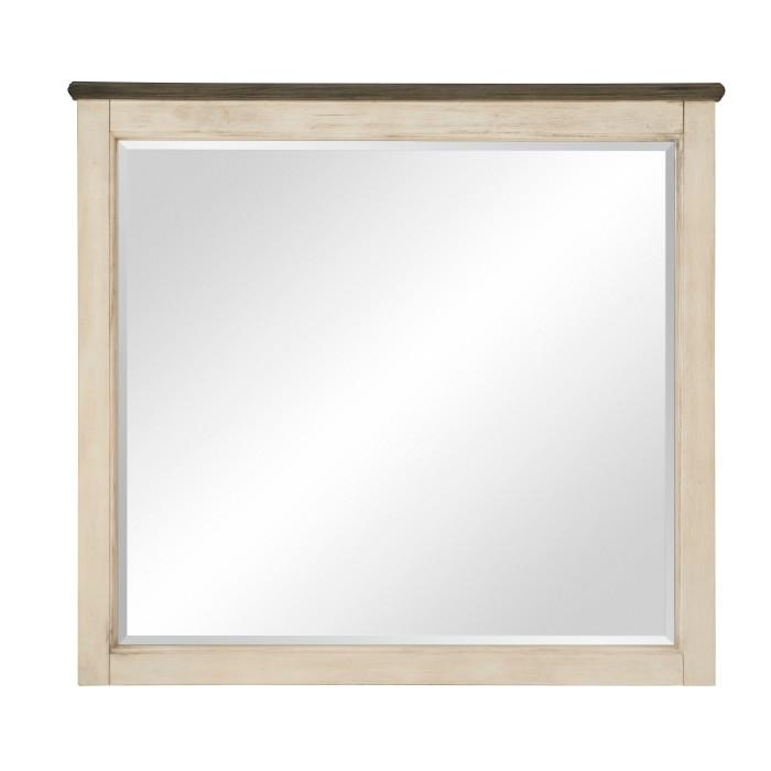 Weaver Mirror in Antique white 1626-6 - Premium Mirror from Homelegance (Titan Warehouse) - Just $138.45! Shop now at Furniture Wholesale Plus  We are the best furniture store in Nashville, Hendersonville, Goodlettsville, Madison, Antioch, Mount Juliet, Lebanon, Gallatin, Springfield, Murfreesboro, Franklin, Brentwood