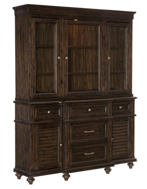 Cardano Buffet & Hutch in Charcoal 1689-50* - Premium Hutch from Homelegance (Titan Warehouse) - Just $1686.75! Shop now at Furniture Wholesale Plus  We are the best furniture store in Nashville, Hendersonville, Goodlettsville, Madison, Antioch, Mount Juliet, Lebanon, Gallatin, Springfield, Murfreesboro, Franklin, Brentwood