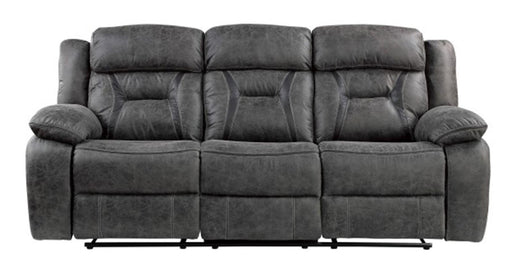 Madrona Hill Double Reclining Sofa in Gray 9989GY-3 - Premium Sofa from Homelegance (Titan Warehouse) - Just $1090.05! Shop now at Furniture Wholesale Plus  We are the best furniture store in Nashville, Hendersonville, Goodlettsville, Madison, Antioch, Mount Juliet, Lebanon, Gallatin, Springfield, Murfreesboro, Franklin, Brentwood