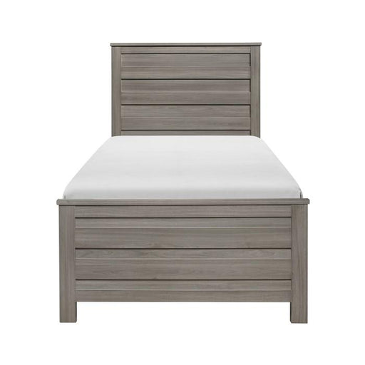 Waldorf Twin Panel Bed in Dark Gray 1902T-1* - Premium Bed from Homelegance (Titan Warehouse) - Just $298.35! Shop now at Furniture Wholesale Plus  We are the best furniture store in Nashville, Hendersonville, Goodlettsville, Madison, Antioch, Mount Juliet, Lebanon, Gallatin, Springfield, Murfreesboro, Franklin, Brentwood