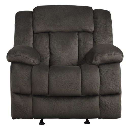 Laurelton Glider Reclining Chair in Chocolate 9636-1 - Premium Chair from Homelegance (Titan Warehouse) - Just $485.55! Shop now at Furniture Wholesale Plus  We are the best furniture store in Nashville, Hendersonville, Goodlettsville, Madison, Antioch, Mount Juliet, Lebanon, Gallatin, Springfield, Murfreesboro, Franklin, Brentwood