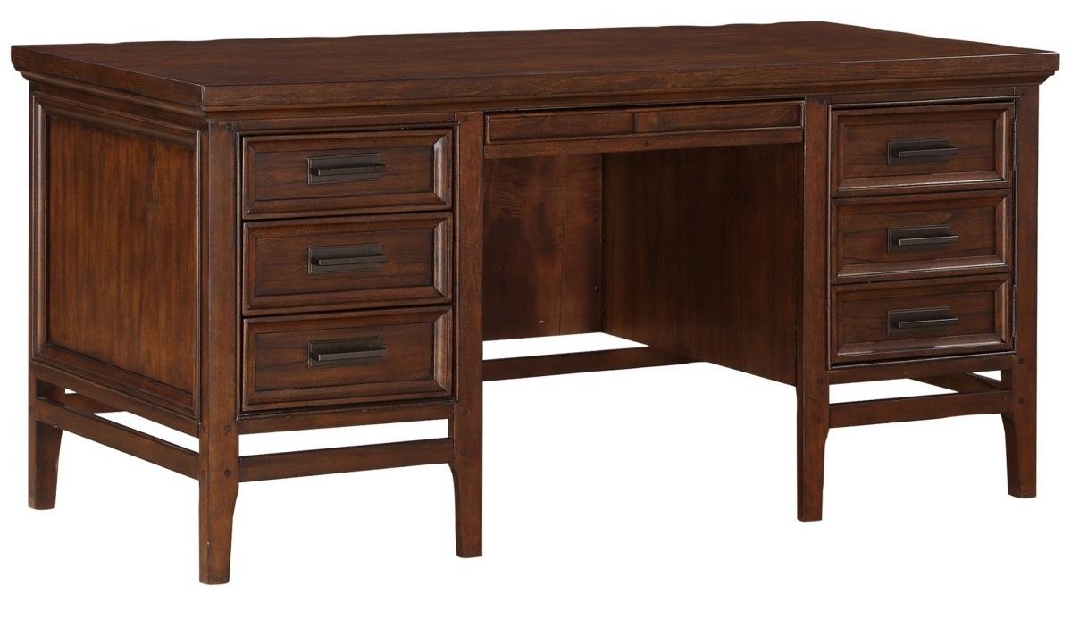 Frazier Executive Desk in Brown Cherry 1649-17 - Premium Executive Desk from Homelegance (Titan Warehouse) - Just $916.50! Shop now at Furniture Wholesale Plus  We are the best furniture store in Nashville, Hendersonville, Goodlettsville, Madison, Antioch, Mount Juliet, Lebanon, Gallatin, Springfield, Murfreesboro, Franklin, Brentwood