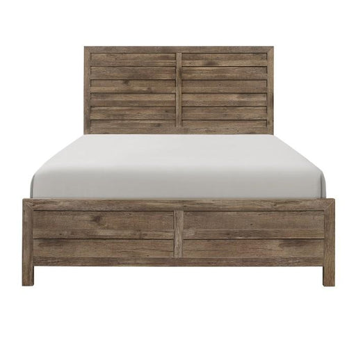 Mandan Full Panel Bed in Weathered Pine 1910F-1* - Premium Bed from Homelegance (Titan Warehouse) - Just $302.25! Shop now at Furniture Wholesale Plus  We are the best furniture store in Nashville, Hendersonville, Goodlettsville, Madison, Antioch, Mount Juliet, Lebanon, Gallatin, Springfield, Murfreesboro, Franklin, Brentwood