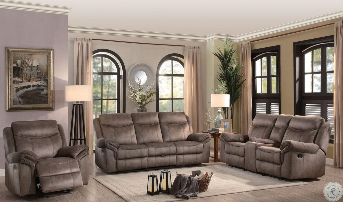 Aram Glider Reclining Chair in Dark Brown 8206NF-1 - Premium Chair from Homelegance (Titan Warehouse) - Just $583.05! Shop now at Furniture Wholesale Plus  We are the best furniture store in Nashville, Hendersonville, Goodlettsville, Madison, Antioch, Mount Juliet, Lebanon, Gallatin, Springfield, Murfreesboro, Franklin, Brentwood