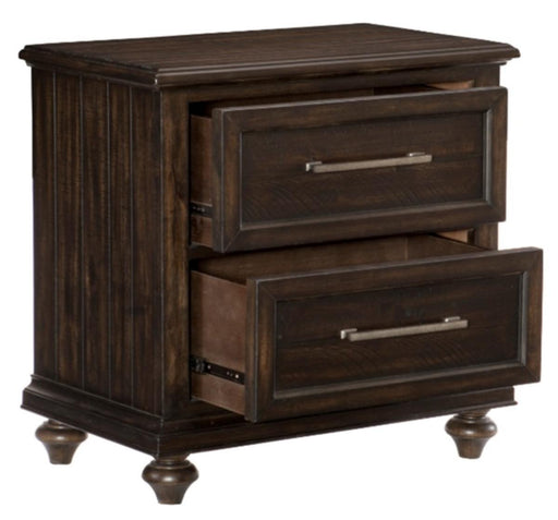 Cardona Nightstand in Driftwood Charcoal 1689-4 - Premium Nightstand from Homelegance (Titan Warehouse) - Just $333.45! Shop now at Furniture Wholesale Plus  We are the best furniture store in Nashville, Hendersonville, Goodlettsville, Madison, Antioch, Mount Juliet, Lebanon, Gallatin, Springfield, Murfreesboro, Franklin, Brentwood