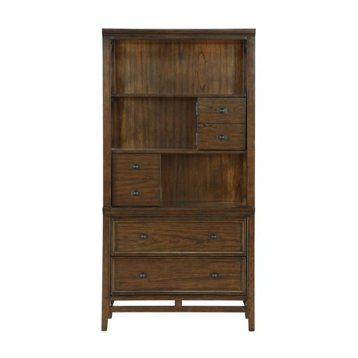 Frazier Bookcase in Brown Cherry 1649-18 - Premium Bookcase from Homelegance (Titan Warehouse) - Just $953.55! Shop now at Furniture Wholesale Plus  We are the best furniture store in Nashville, Hendersonville, Goodlettsville, Madison, Antioch, Mount Juliet, Lebanon, Gallatin, Springfield, Murfreesboro, Franklin, Brentwood