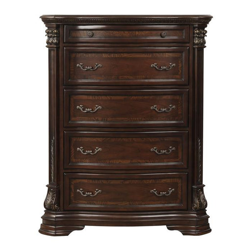 Antoinetta Chest in Warm Cherry 1919-9 - Premium Chest from Homelegance (Titan Warehouse) - Just $1101.75! Shop now at Furniture Wholesale Plus  We are the best furniture store in Nashville, Hendersonville, Goodlettsville, Madison, Antioch, Mount Juliet, Lebanon, Gallatin, Springfield, Murfreesboro, Franklin, Brentwood